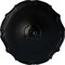 Ekena Millwork Pompeii Ceiling Medallion (Fits Canopies up to 2"), Hand-Painted Jet Black, 18 7/8"OD x 1 1/2"P CM18POBLF - alternate 1